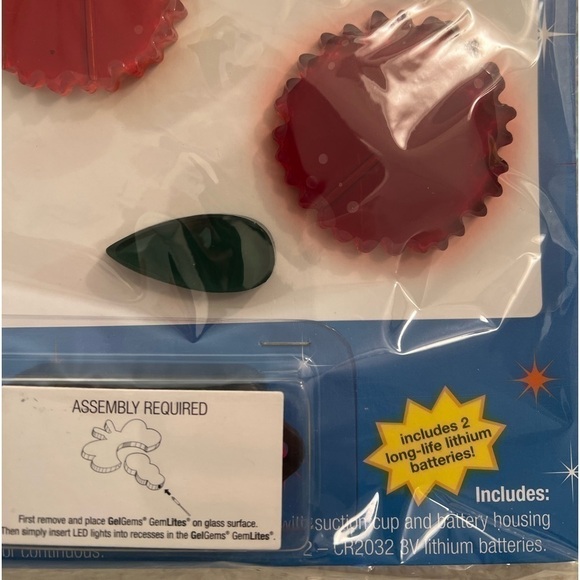 Design Ideas GemLites "Flowers" Light UP Window Clings - Picture 4 of 4